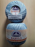 DMC Babylo haakkatoen 10 800 blauw 50 gram no 147 OP=OP - Klik op de afbeelding om het venster te sluiten